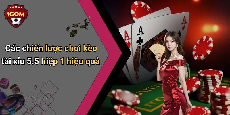 Các chiến lược chơi kèo tài xỉu 5.5 hiệp 1 hiệu quả