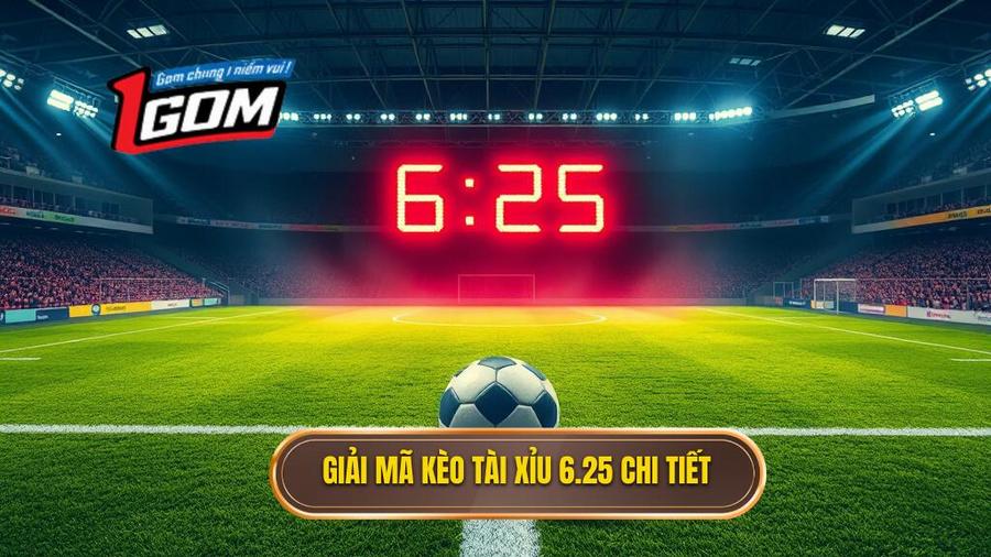 Hiểu rõ bản chất kèo tài xỉu 6.25 là gì?