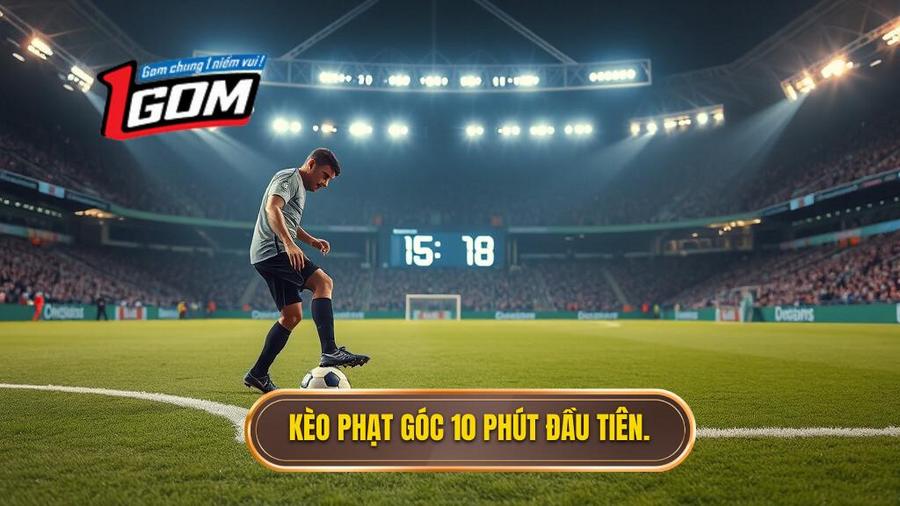 Hiểu rõ về Kèo cược đội nhận quả phạt góc trong 10 phút đầu