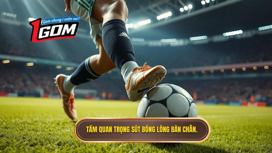 Tại sao kỹ thuật sút bóng bằng lòng bàn chân phải lại quan trọng?