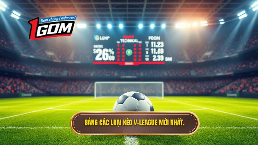 Các loại kèo phổ biến trong Bảng kèo V-League mới nhất