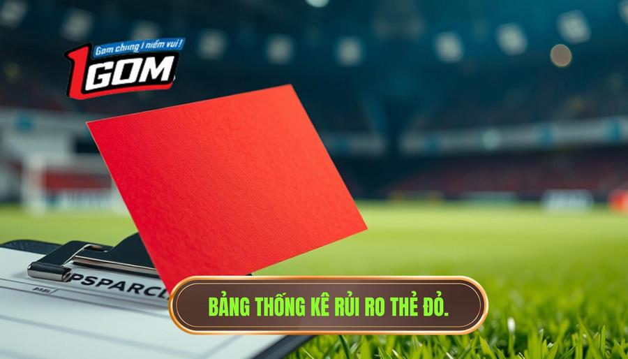 3. Bảng thống kê rủi ro thẻ đỏ.