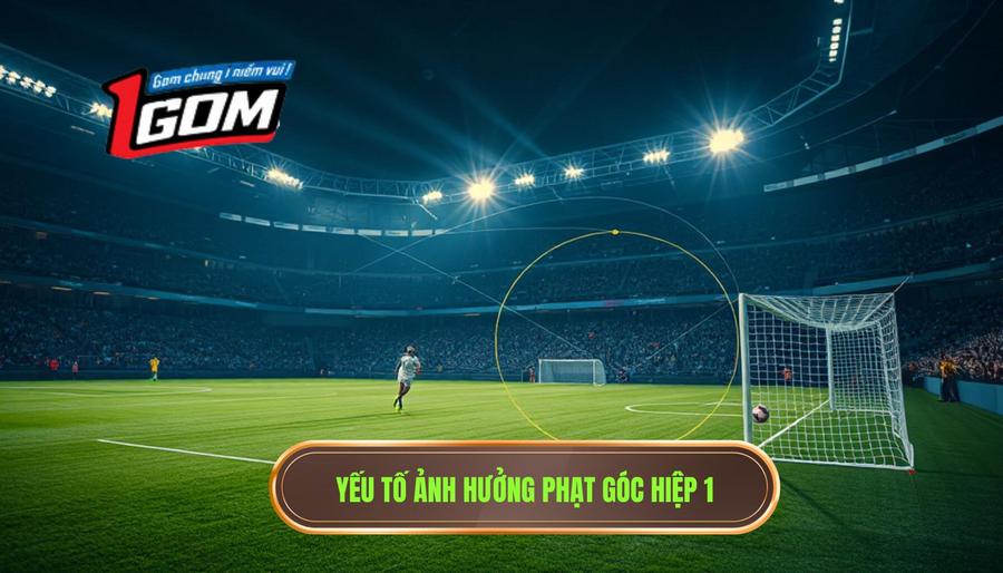 3. Yếu tố ảnh hưởng phạt góc hiệp 1