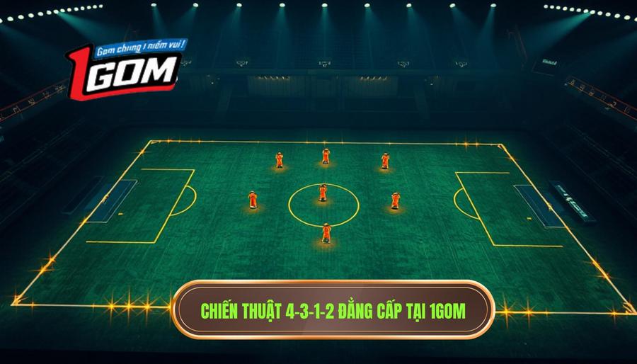 Chiến thuật bóng đá 4-3-1-2: Cách vận hành và ưu nhược điểm chi tiết