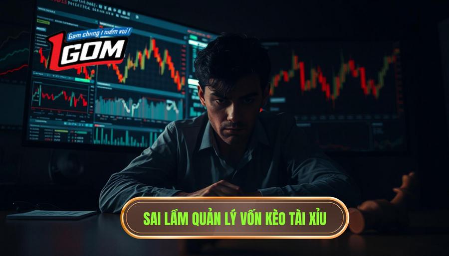 2. Sai lầm quản lý vốn kèo tài xỉu